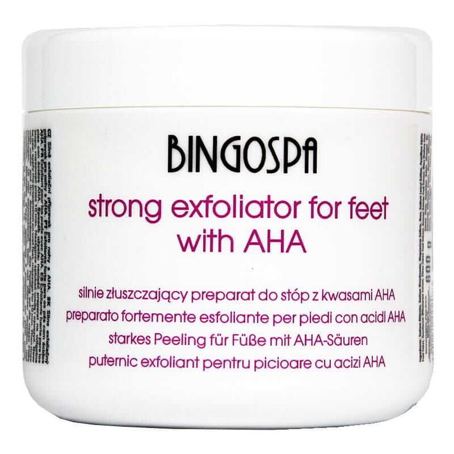 Shop BingoSpa Stark exfolierendes Fußpflegemittel mit AHA-Säuren, 600g BingoSpa Stark exfolierendes Fußpflegemittel mit AHA-Säuren, 600g