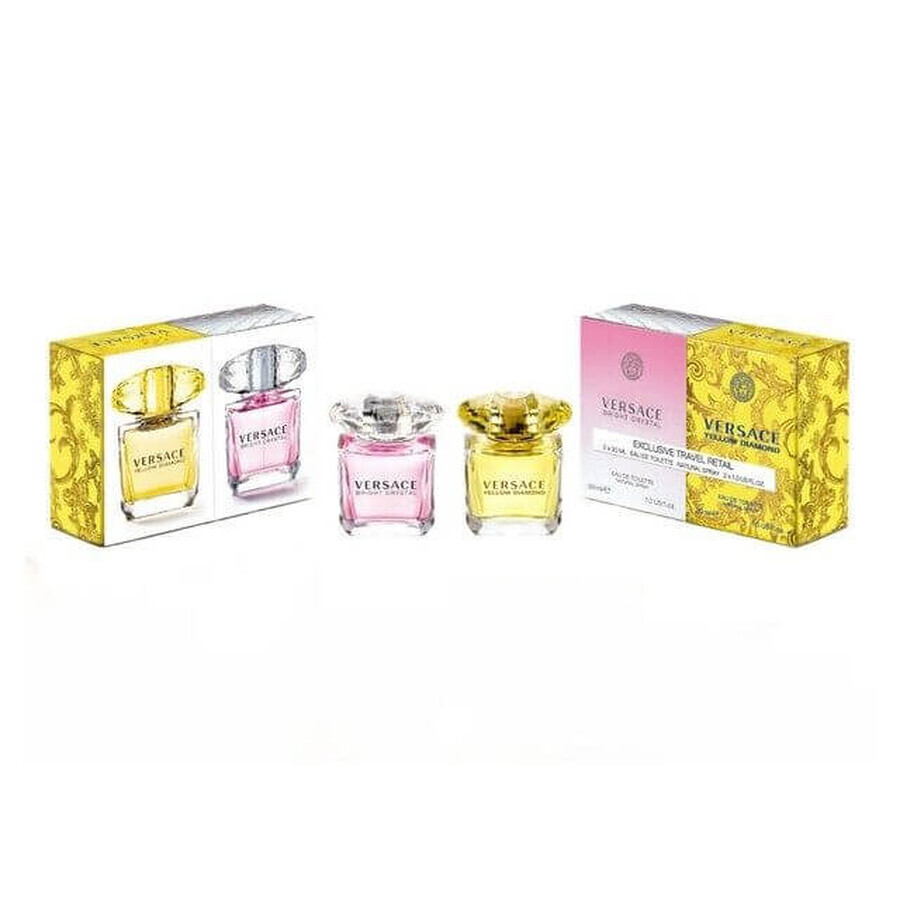 Winkel op Versace Exclusieve Reisset Yellow Diamond Eau de Toilette 30 ml + Bright Crystal Eau de Toilette 30 ml Versace Exclusieve Reisset Yellow Diamond Eau de Toilette 30 ml + Bright Crystal Eau de Toilette 30 ml