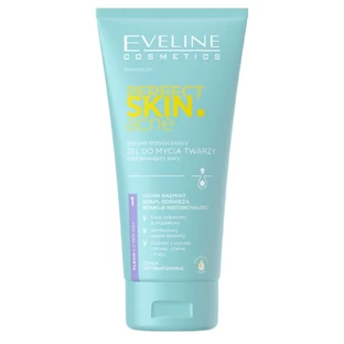Eveline Cosmetics Perfekte Haut Akne Tiefenreinigung Pore Unblocking Facial Cleansing Gel, 150 ml