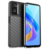 Funda blindada flexible Thunder Case Oppo A76 / Oppo A36 / Realme 9i negro