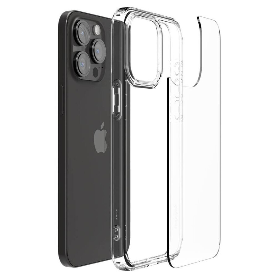 Funda Spigen Ultra Hybrid para iPhone 15 Pro - Transparente