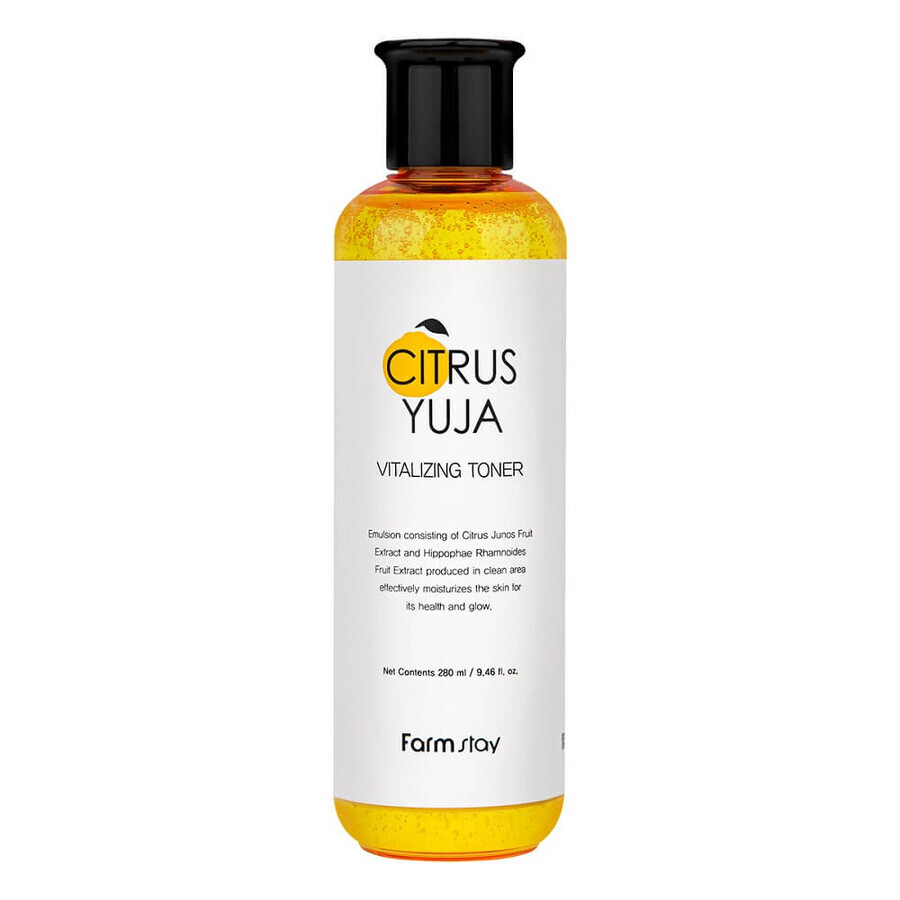 Acquista FarmStay Tonico viso rivitalizzante agli agrumi Yuja, 280 ml FarmStay Tonico viso rivitalizzante agli agrumi Yuja, 280 ml
