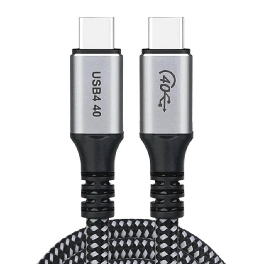 USB-C - Cablu USB-C Choetech XCC-1040 240W 8K 60Hz 1.2m - negru