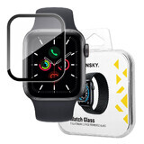 Wozinsky Watch Glass verre hybride pour Apple Watch 6 40mm / Watch 5 40mm / Watch 4 40mm / Watch SE 40mm noir