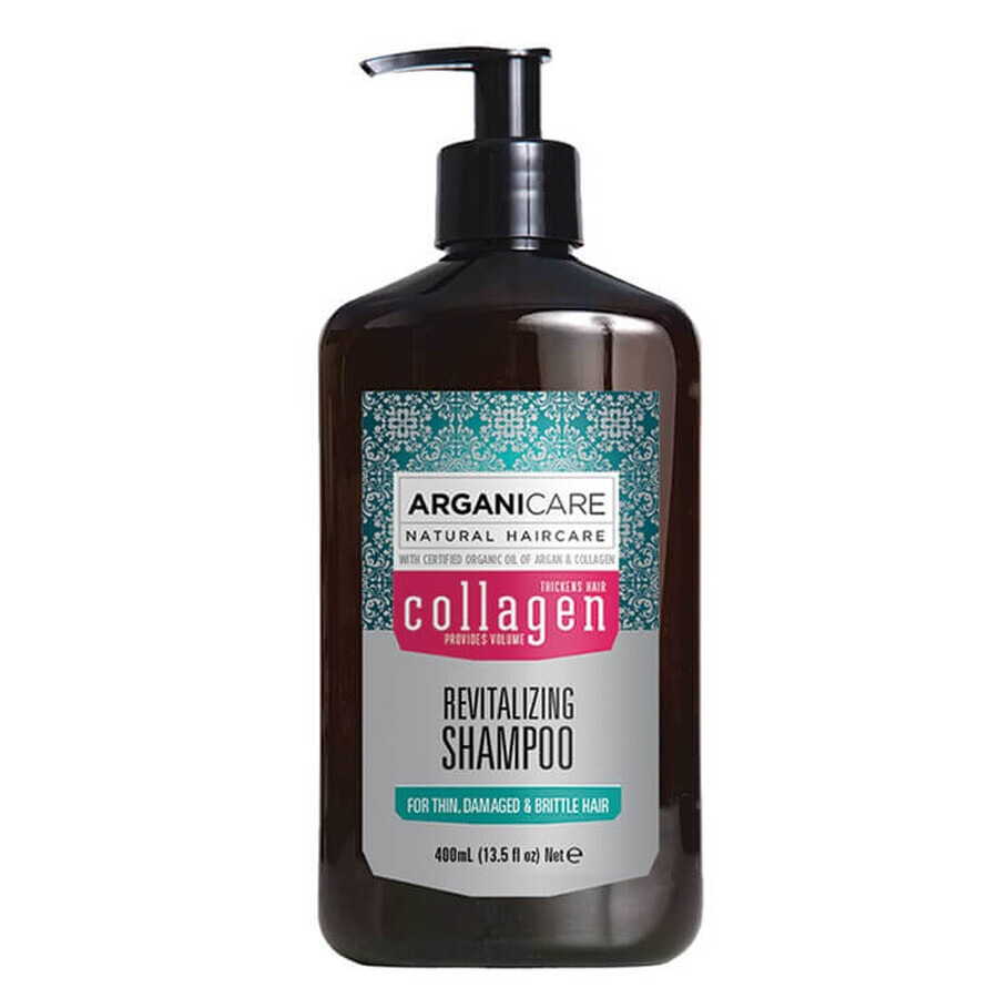 Buy Arganicare Collagen Revitalizing Shampoo for thin hair, 400 ml Arganicare Collagen Revitalizing Shampoo for thin hair, 400 ml