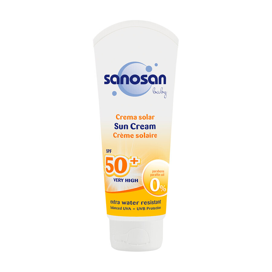 Winkel op Zonnebrandcrème met SPF 50+, 75 ml, Sanosan Baby Zonnebrandcrème met SPF 50+, 75 ml, Sanosan Baby