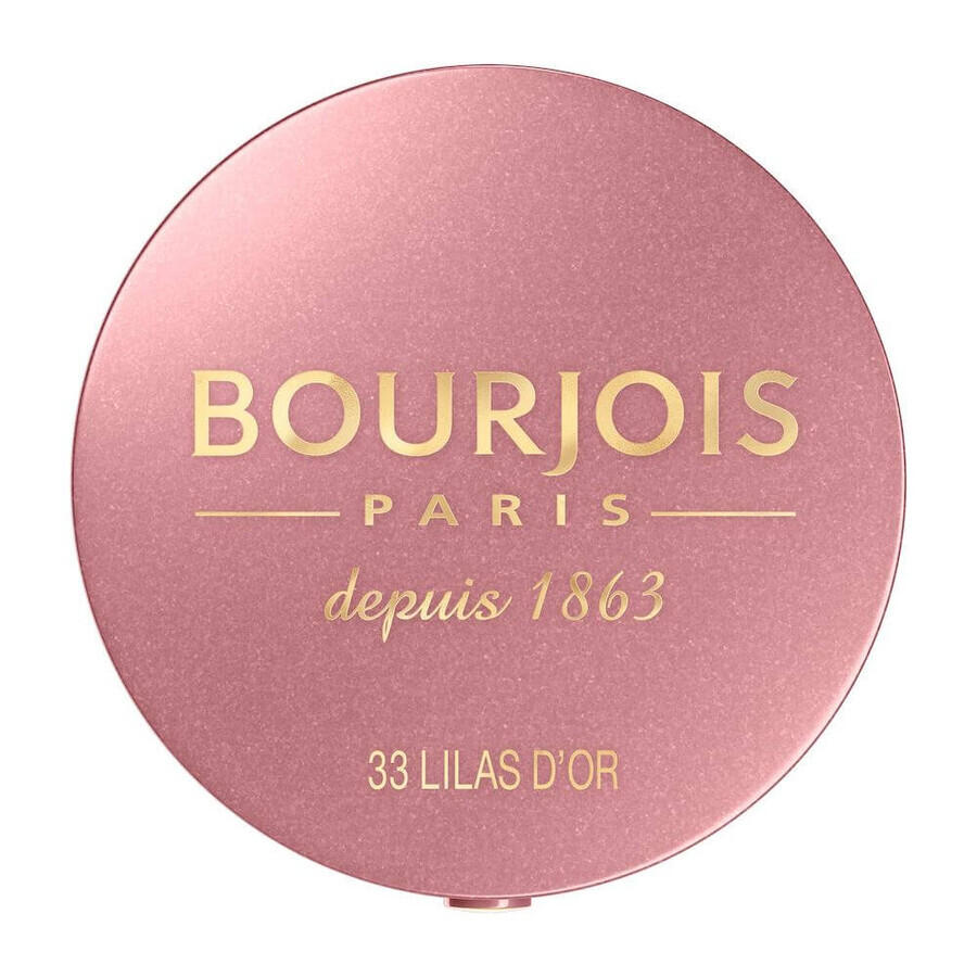 Bourjois Little Round Pot Blush 33 Lilas d Or, 2.5 g