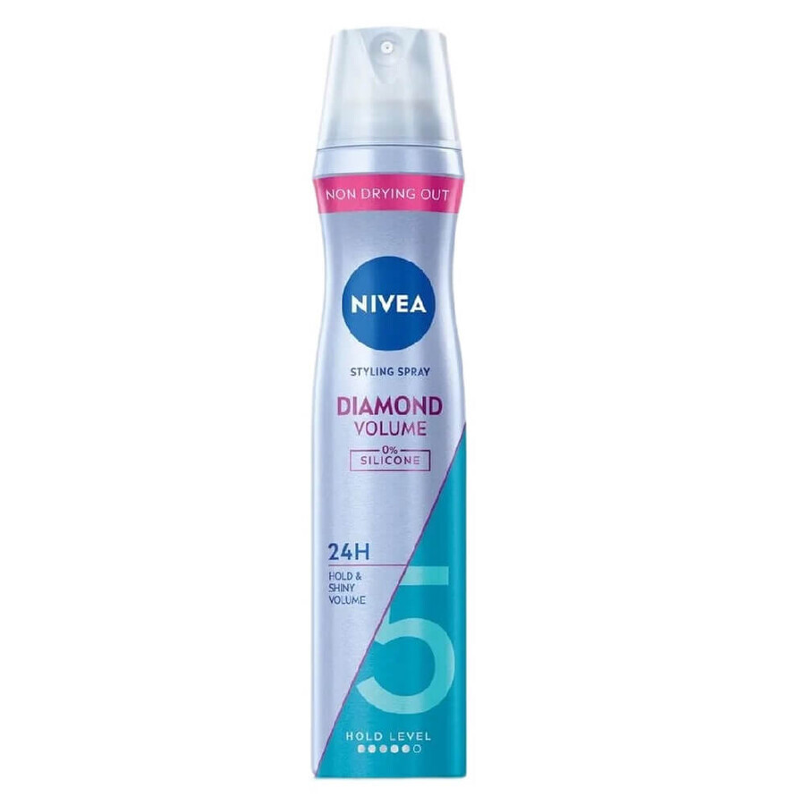 Nivea Diamond Volume Haarlak, 250 ml