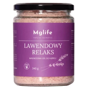 Mglife Lavendel Ontspanning Magnesium badzout, 540 g