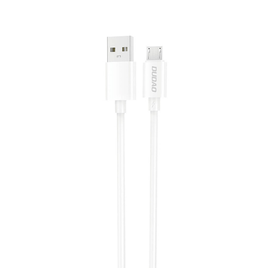 Dudao L4SM USB-A / micro USB 2A 1m cable - blanco