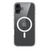 Funda Dux Ducis Clin Mag con MagSafe para iPhone 16 - transparente