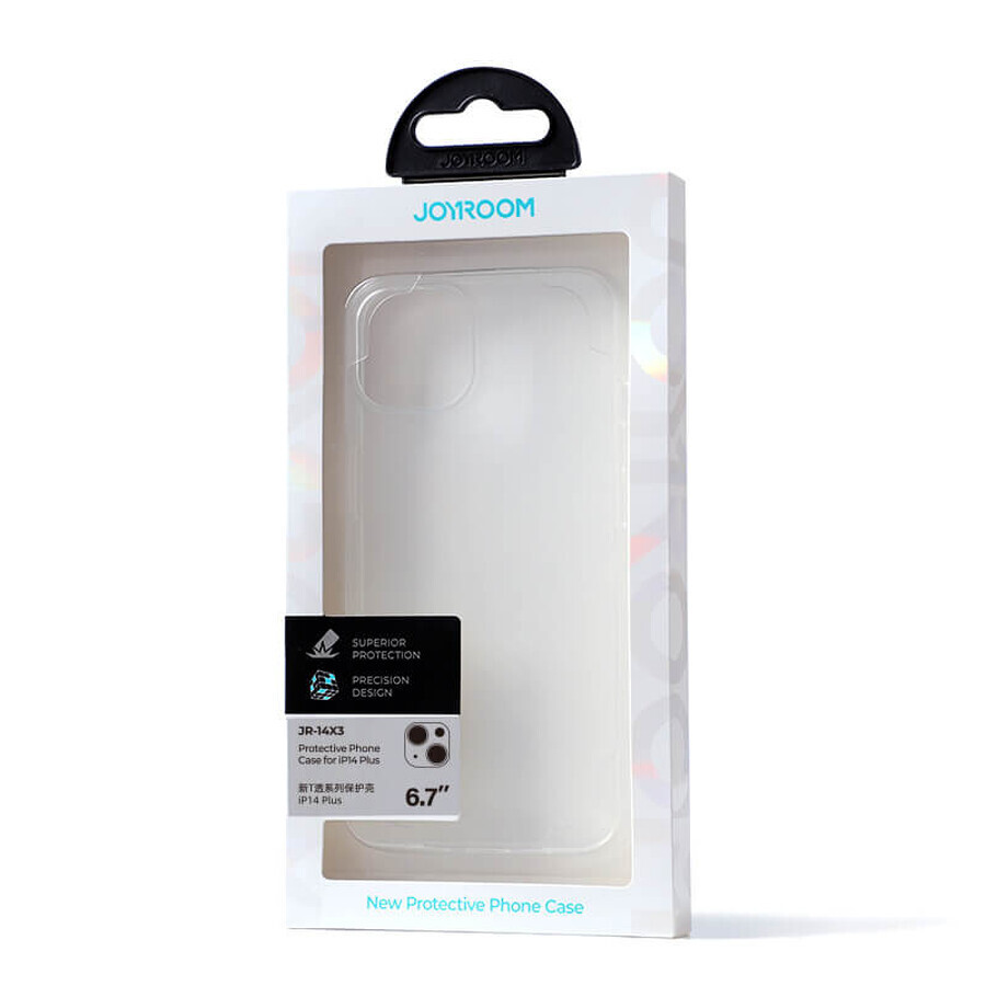 Joyroom 14X Case pour iPhone 14 Plus étui robuste transparent (JR-14X3)