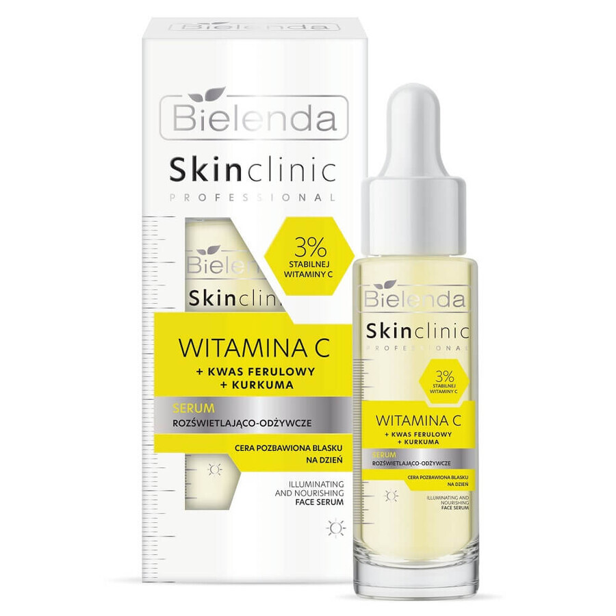 Bielenda Serum Vitamina C Aclarante y Revitalizante, 30 ml