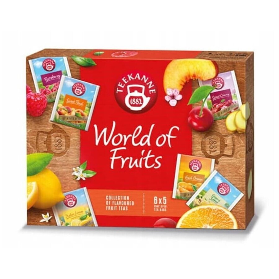 Colección de té Teekanne World of Fruits 6x5