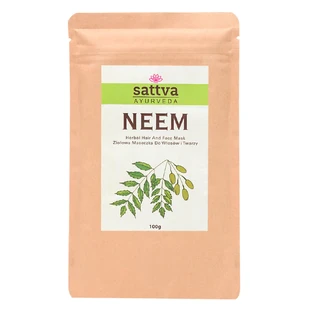 Sattva, Masque pour le visage et les cheveux aux plantes de Neem, 100 g