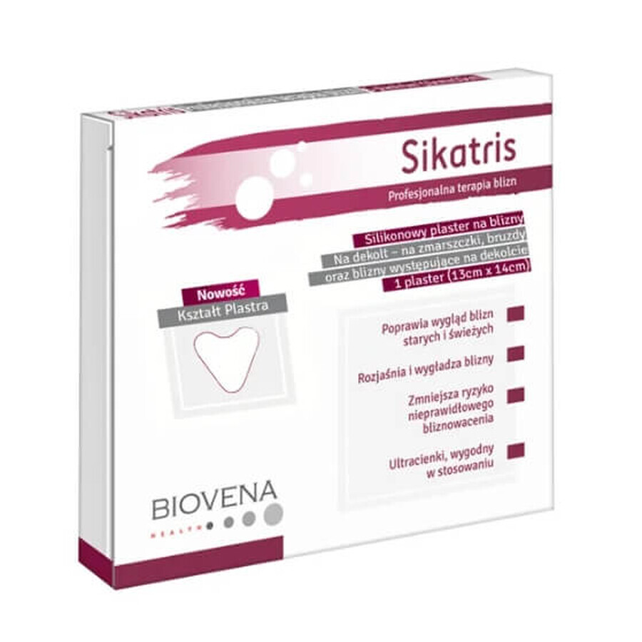 Buy Sikatris silicone Decolletage wrinkle patch 13 cm x 14 cm, 5 pieces Sikatris silicone Decolletage wrinkle patch 13 cm x 14 cm, 5 pieces