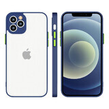Milky Case flexible durchsichtige Silikonhülle für Samsung Galaxy S21+ 5G (S21 Plus 5G) navy blau
