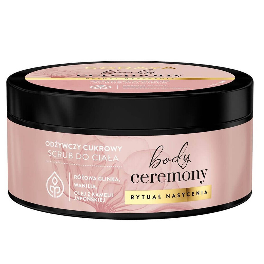 Soraya Body Ceremony Scrub corpo nutriente allo zucchero, 200 g