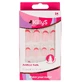 KillyS Kunstnagels Amandel Roze Frans, 24 stuks