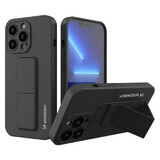Wozinsky Kickstand Case étui en silicone avec support iPhone 13 mini noir