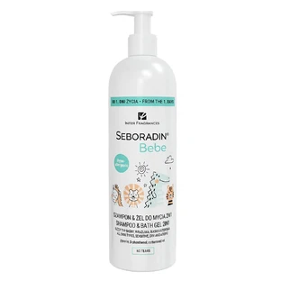 Seboradin Bebe Shampoo amp; washing gel 2-in-1 for children, 500 ml