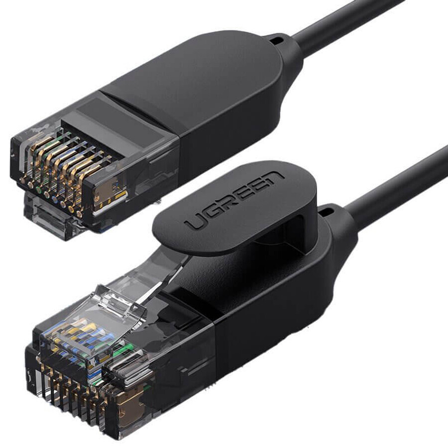 Ugreen NW122 70654 netwerk Ethernet patchkabel RJ45 Cat 6A UTP tot 10Gbps 5m - zwart