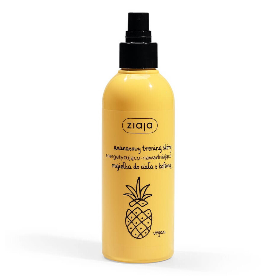 Winkel op Ziaja Ananas Skin Workout, Body Mist met cafeïne, 200 ml Ziaja Ananas Skin Workout, Body Mist met cafeïne, 200 ml