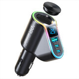 Chargeur rapide pour voiture Joyroom 4in1 USB-A QC3.0 / 2xUSB-C PD 150W noir (JR-CL21)