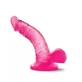 Blush Naturally Yours Consolador Mini Pene de 4 Pulgadas con Ventosa Rosa