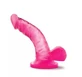 Blush Naturally Yours 4Inch Mini Cock Dildo with Suction Cup Pink