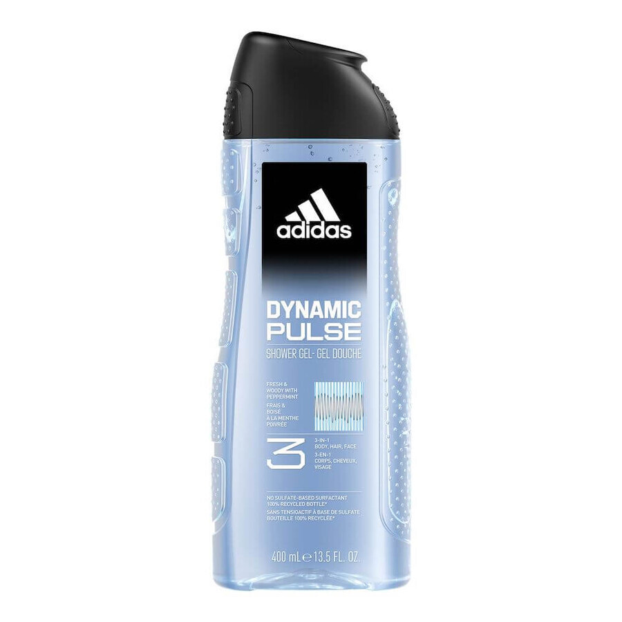 Buy Adidas Men, Dynamic Pulse Shower Gel, 400 ml Adidas Men, Dynamic Pulse Shower Gel, 400 ml