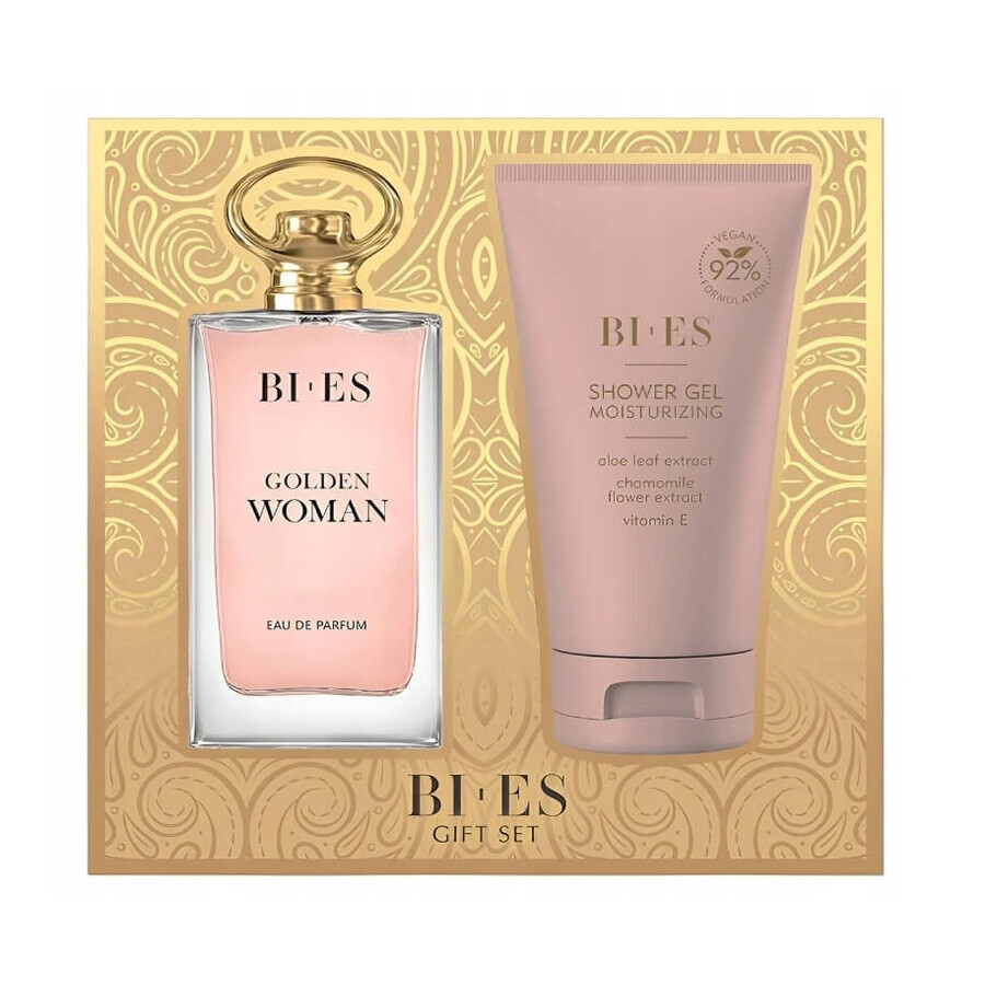 Bi-es Golden Woman Eau de Parfum 90 ml + Douchegel 150 ml