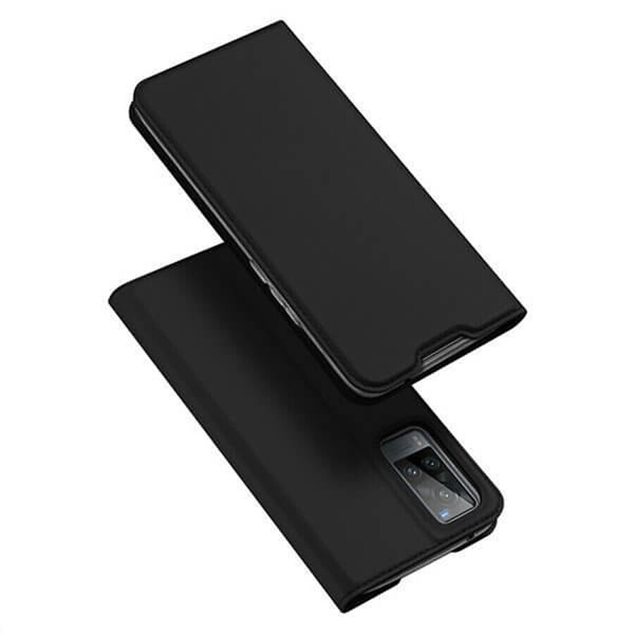 Dux Ducis Skin Pro custodia a fondina con flip cover Vivo X60 nero