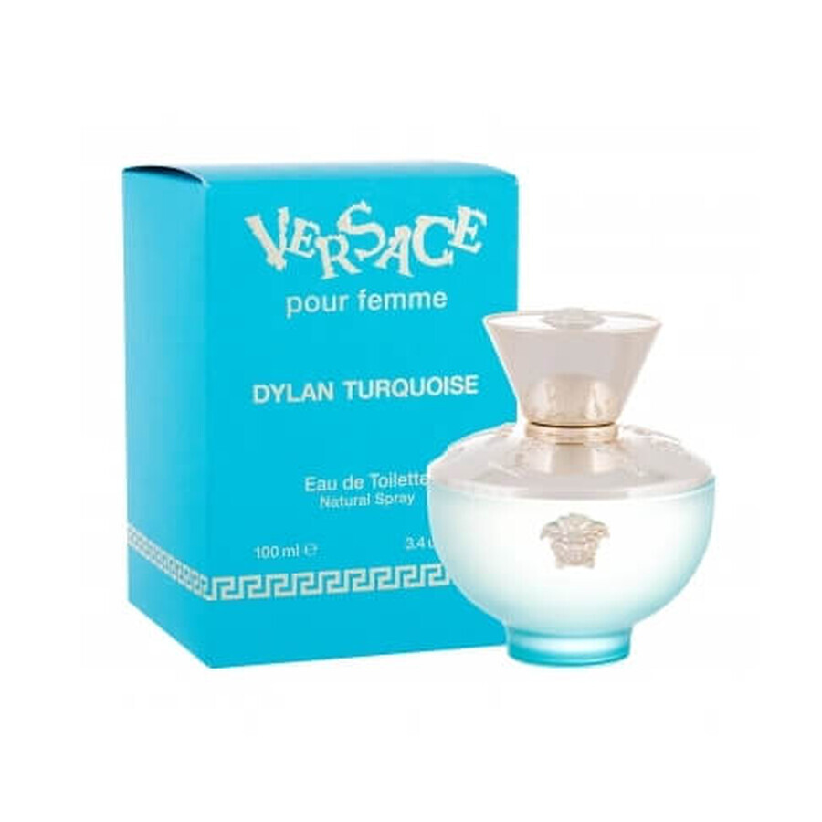 Versace Dylan Turquoise Pour Femme Eau de Toilette, 100ml