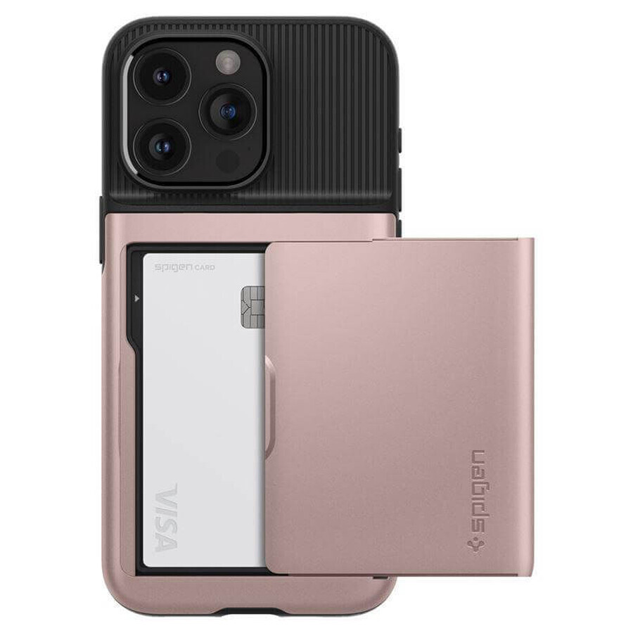 Spigen Slim Armor CS case for iPhone 15 Pro - pink