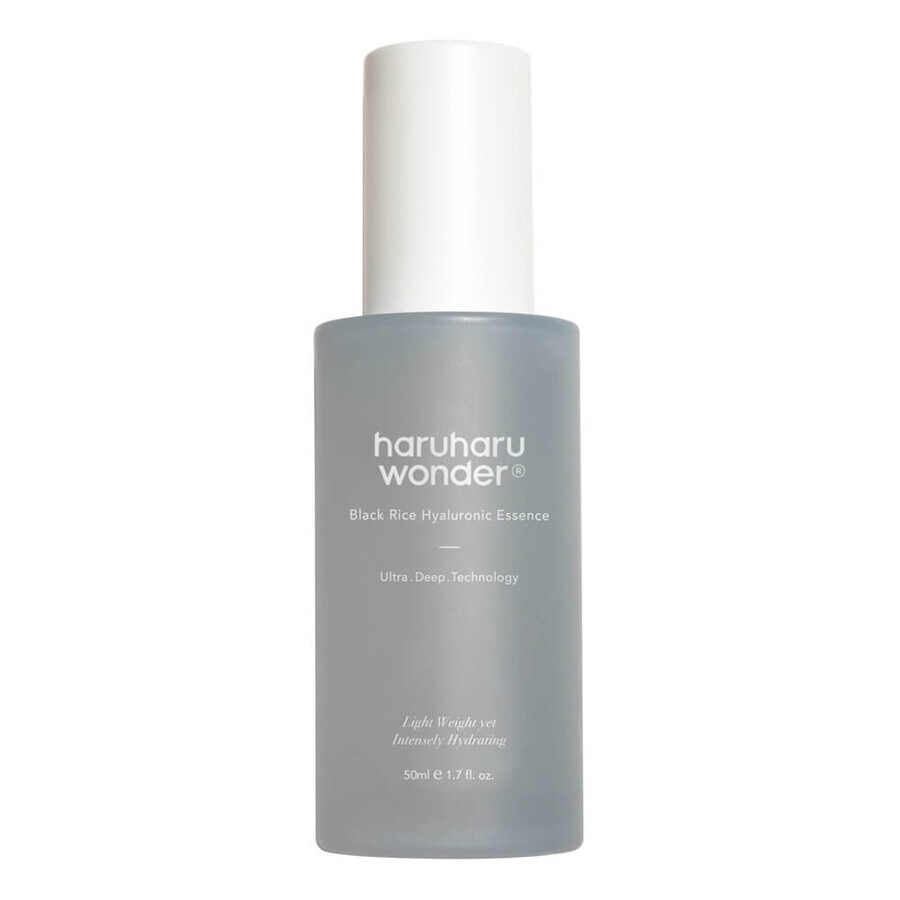 Haruharu Wonder Hyaluronsäure-Essenz mit schwarzem Reis-Extrakt, 50 ml