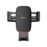 Baseus Metal Age Gravity Car Mount support en métal pour lecteur CD noir (SUYL-J01)