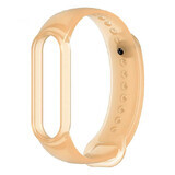 Correa de silicona de repuesto para Xiaomi Mi Band 5/6 dorada