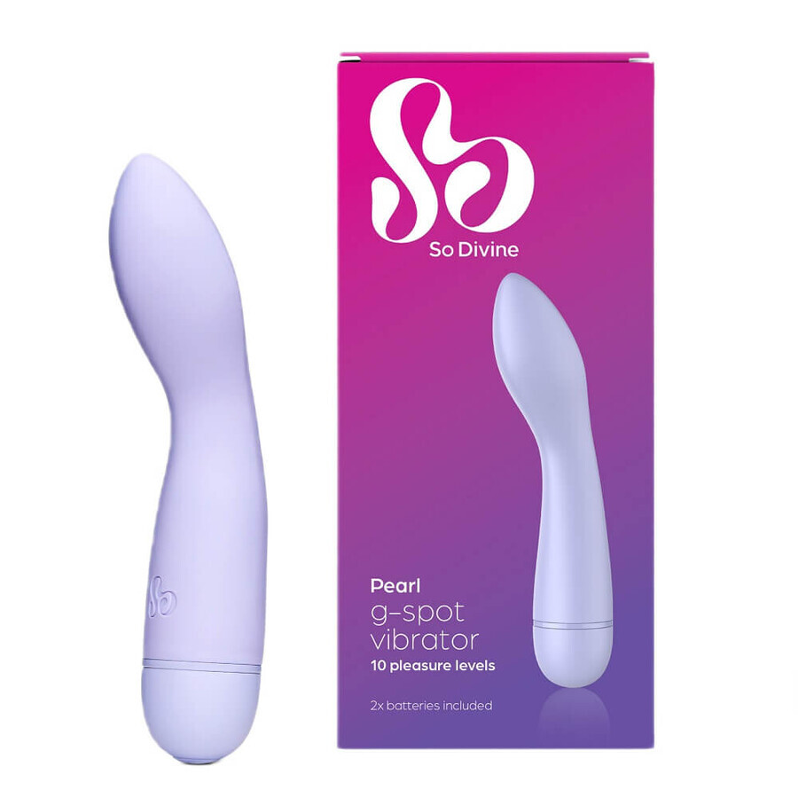 So Divine Pearl Mini G-Spot Violet G-spot Vibrator