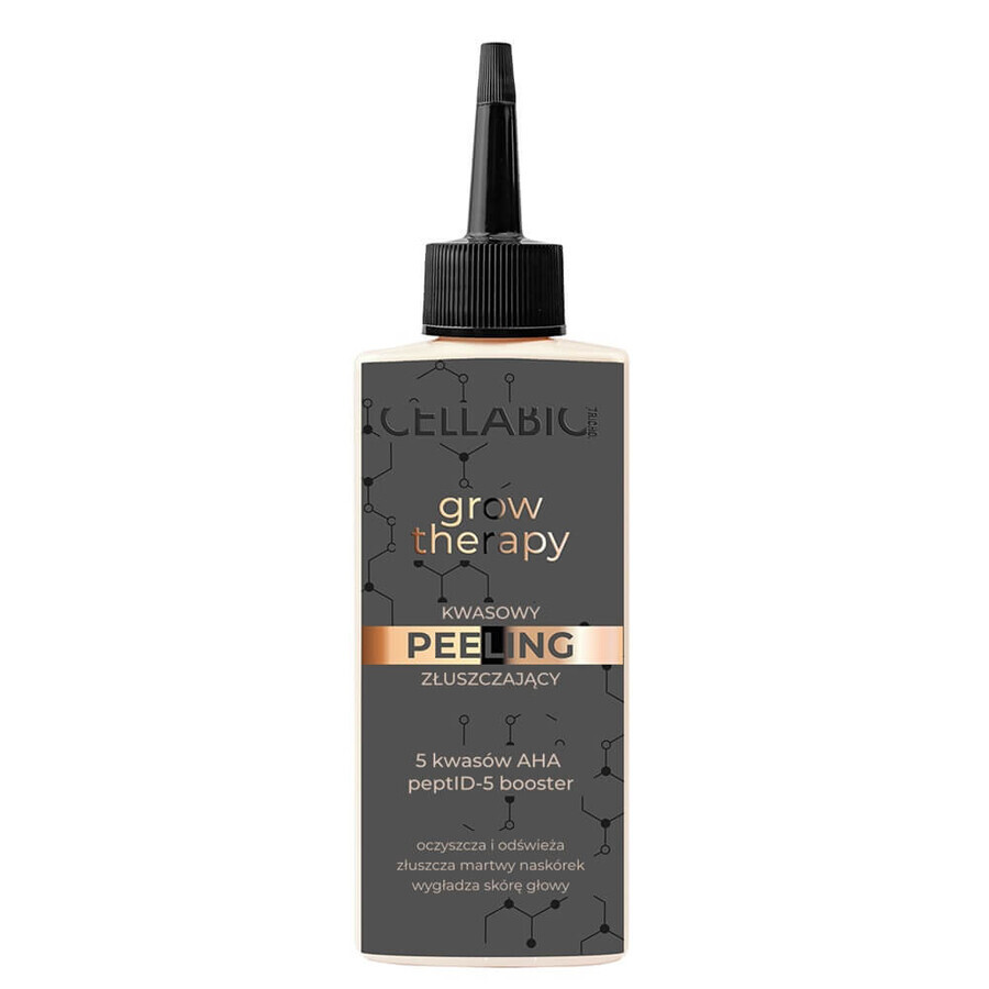 Cellabic Tricho Grow Therapy Acid exfoliating scrub for men, 150 ml.