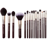 Jessup Zinfandel Set de pinceles para maquillaje T282, 15 piezas