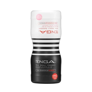 Tenga Dual Sensation Cup Masturbator with Two Holes Extremes