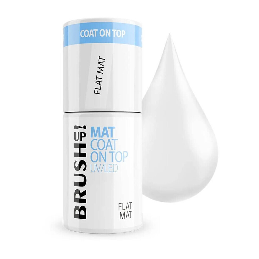 Buy BrushUp! Matte Coat On Top Flat Matt hybrid top, 5 g BrushUp! Matte Coat On Top Flat Matt hybrid top, 5 g
