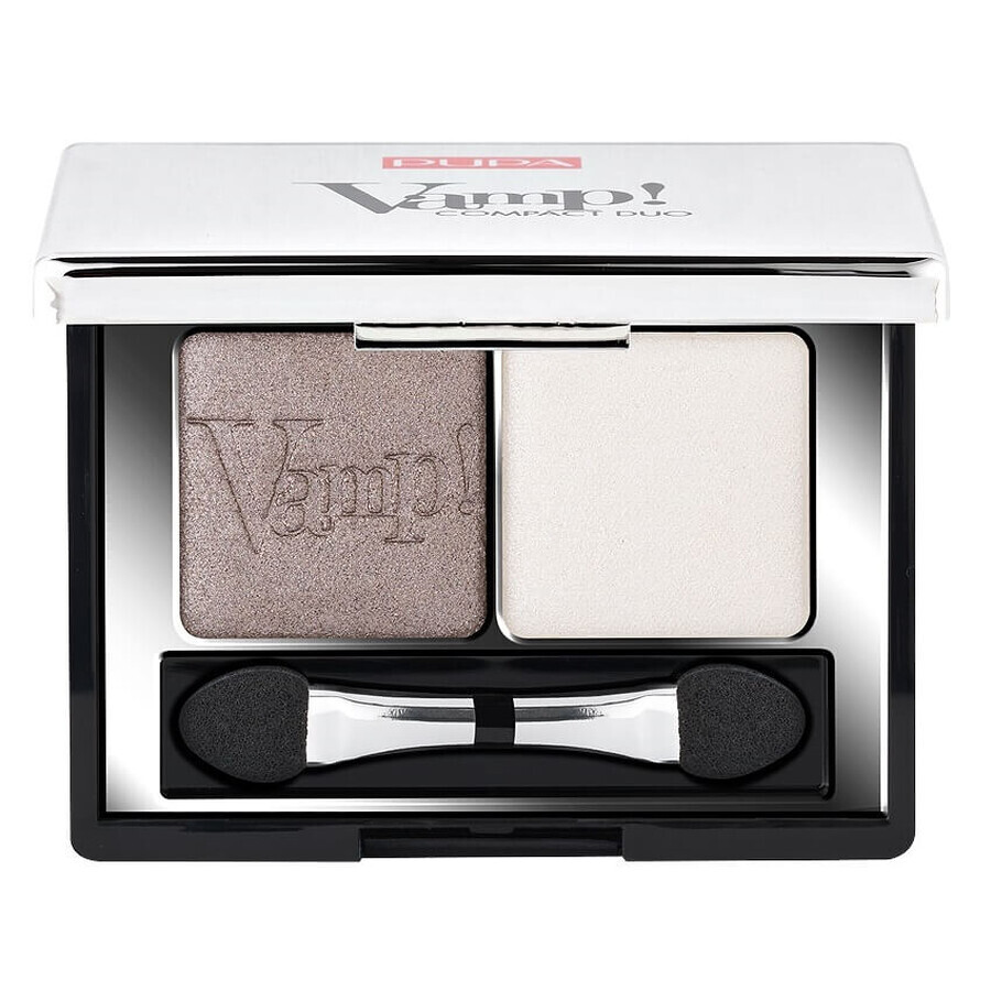Boutique Pupa Milano Vamp Compact Duo Double Ombres à paupières 008, 2.2 g Pupa Milano Vamp Compact Duo Double Ombres à paupières 008, 2.2 g