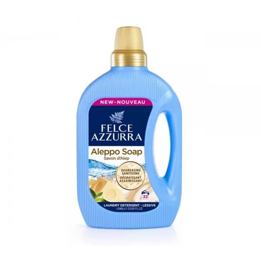 Felce Azzurra Sapone di Aleppo Liquido per bucato, 1,595 l