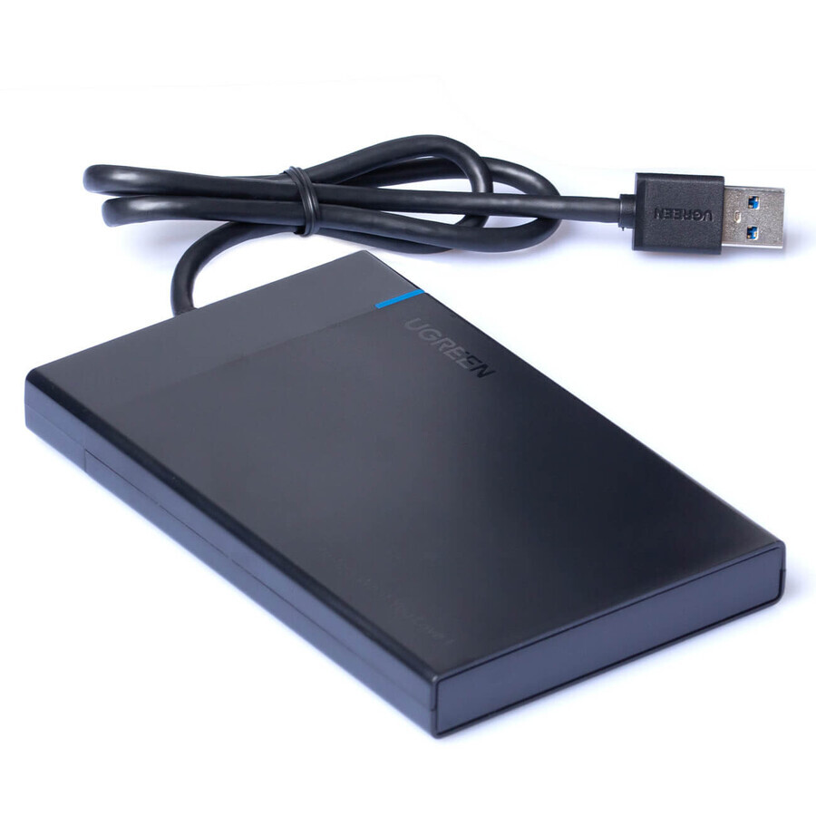 Ugreen adapter enclosure SATA 2.5 5TB USB 3.0 drive bay black (US221 30847)