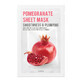 Eunyul Masque en feuille raffermissant et lissant &#224; la grenade, 22ml