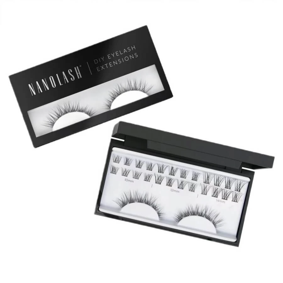 Nanolash DIY Eyelash Extensions Artificial eyelashes in clumps…