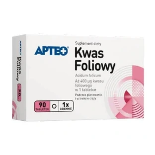 Apteo Folic Acid, 90 tablets