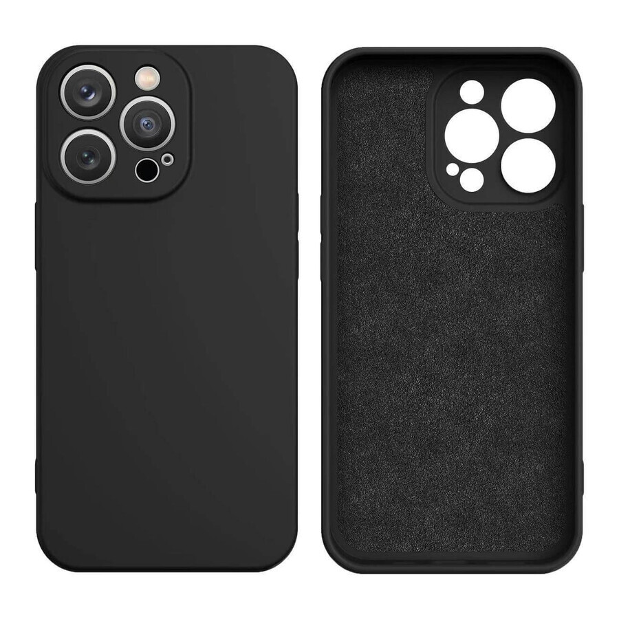 Etui en silicone pour Samsung Galaxy S24 - noir